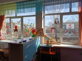 Акция "Окна победы" Акция "Окна победы".